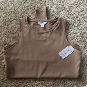 Women's Beige Bodysuit